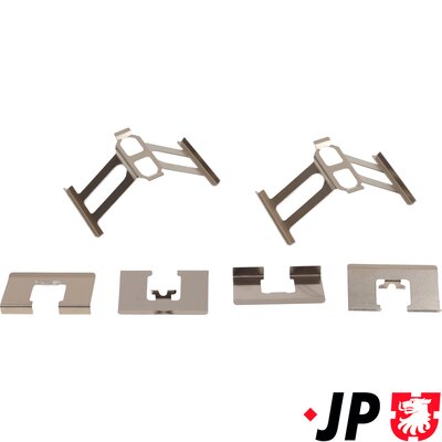 JP GROUP Zubehörsatz, Scheibenbremsbelag 3464002610 Hinterachse rechts