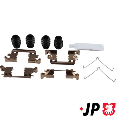 JP GROUP Zubehörsatz, Scheibenbremsbelag 3464002310 Vorderachse