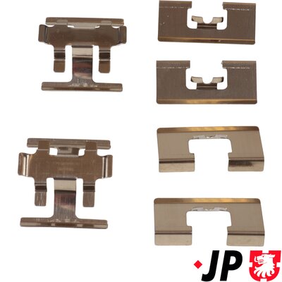 JP GROUP Zubehörsatz, Scheibenbremsbelag 3464002410 Hinterachse