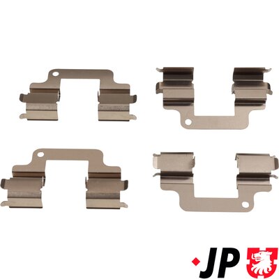 JP GROUP Zubehörsatz, Scheibenbremsbelag 3764001210 Hinterachse