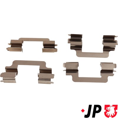 JP GROUP Zubehörsatz, Scheibenbremsbelag 3764001110 Vorderachse