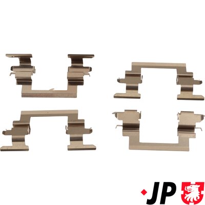 JP GROUP Zubehörsatz, Scheibenbremsbelag 3964002410 Vorderachse