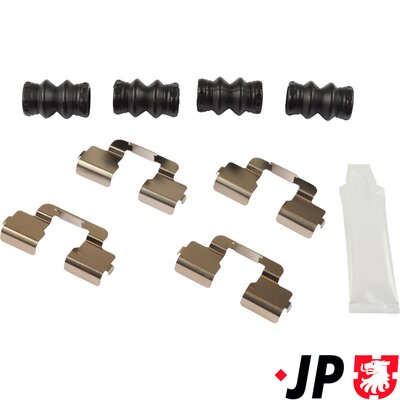 JP GROUP Zubehörsatz, Scheibenbremsbelag 4164003510 Hinterachse
