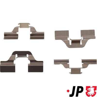 JP GROUP Zubehörsatz, Scheibenbremsbelag 4364003710 Hinterachse