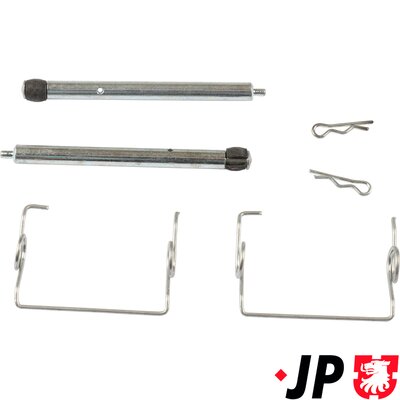 JP GROUP Zubehörsatz, Scheibenbremsbelag 4364003410 Hinterachse