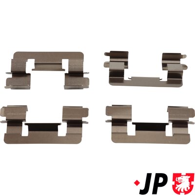 JP GROUP Zubehörsatz, Scheibenbremsbelag 4864003710 Vorderachse