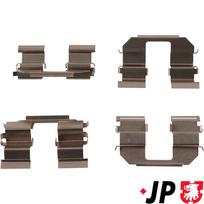 JP GROUP Zubehörsatz, Scheibenbremsbelag 6364002210 Vorderachse