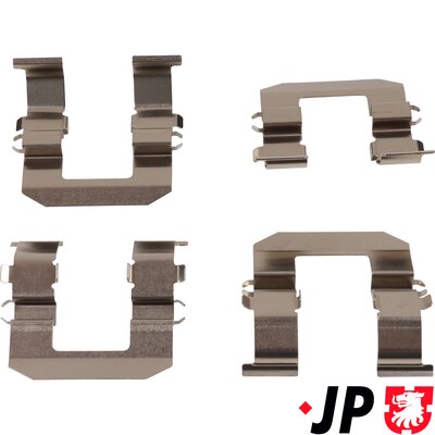 JP GROUP Zubehörsatz, Scheibenbremsbelag 6364002510 Hinterachse