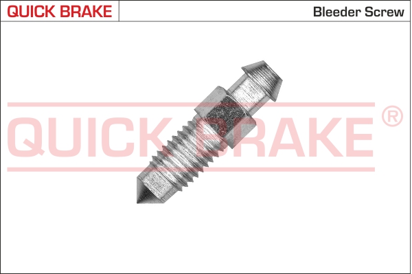 QUICK BRAKE Entlüfterschraube/-ventil, Bremssattel 0053x für DS Ford Vaughall Mercedes NISSAN Suzuki SMART