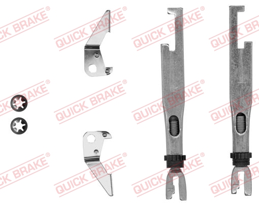 Für QUICK BRAKE QB102 53 001 Adjuster, drum brake QB102 53 001 Brake slack adju - Bild 5