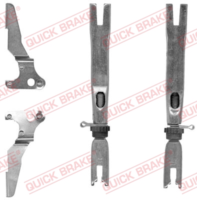 Quick Brake Nachsteller, Trommelbremse 102 53 Größe 017 102 53 017 - Bild 6