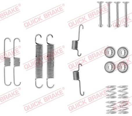 Quick Brake Zubehörsatz, Bremsbacken 105-0012 - Bild 6