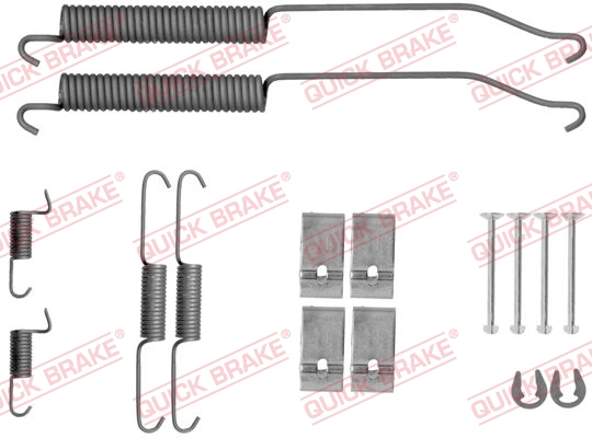 Quick Brake Zubehörsatz, Bremsbacken 105-0036 - Bild 5