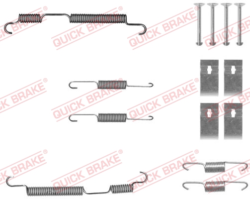 Quick Brake Zubehörsatz, Bremsbacken 105-0050 - Bild 5