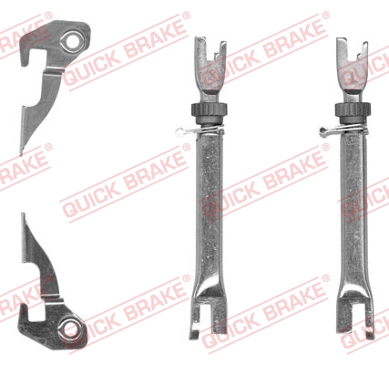 Für QUICK BRAKE QB107 53 002 Adjuster, drum brake QB107 53 002 Brake slack adju - Bild 5