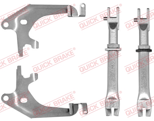 QUICK BRAKE Nachsteller-Satz, Trommelbremse 108 53 018