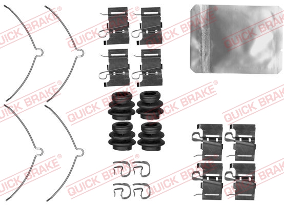 QUICK BRAKE Zubehörsatz, Scheibenbremsbelag 1090001