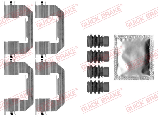 QUICK BRAKE Zubehörsatz, Scheibenbremsbelag 1090011