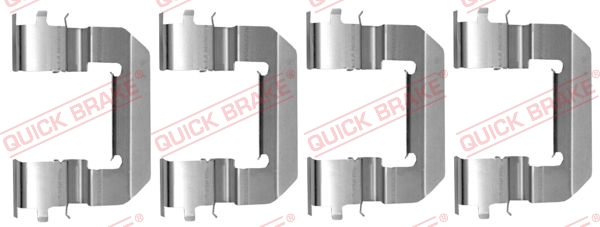 QUICK BRAKE Zubehörsatz, Scheibenbremsbelag 1090014