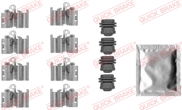 Quick Brake Zubehörsatz, Scheibenbremsbelag 109-0015