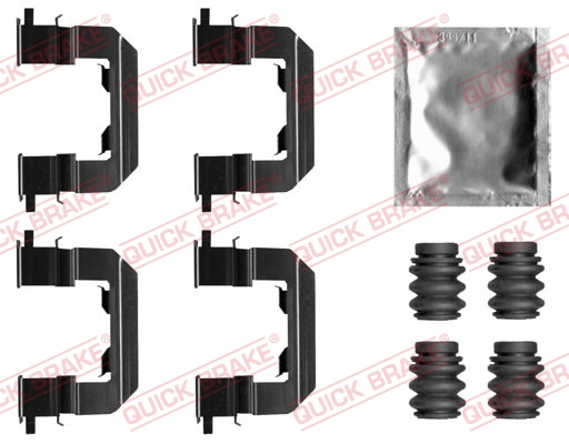 QUICK BRAKE Zubehörsatz, Scheibenbremsbelag 1090019