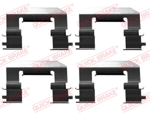 QUICK BRAKE Zubehörsatz, Scheibenbremsbelag 1090023