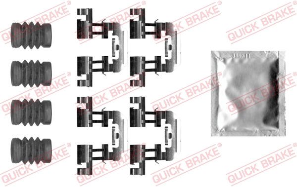 QUICK BRAKE Zubehörsatz, Scheibenbremsbelag 1090025