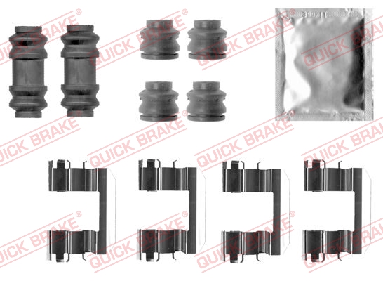 QUICK BRAKE Zubehörsatz, Scheibenbremsbelag 1090028