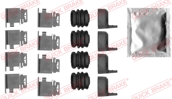 QUICK BRAKE Zubehörsatz, Scheibenbremsbelag 1090036