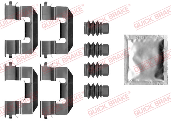 QUICK BRAKE Zubehörsatz, Scheibenbremsbelag 1090038