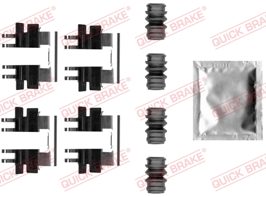 QUICK BRAKE Zubehörsatz, Scheibenbremsbelag 1090045