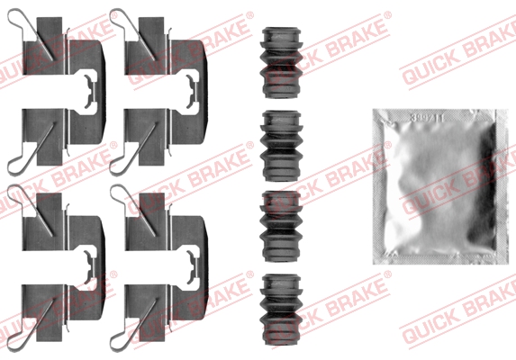 QUICK BRAKE Zubehörsatz, Scheibenbremsbelag 1090047