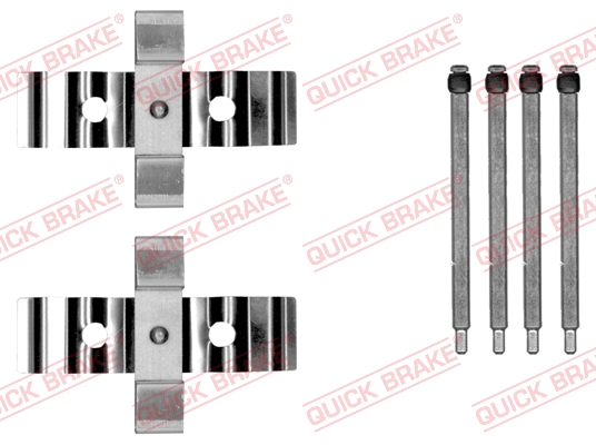 QUICK BRAKE Zubehörsatz, Scheibenbremsbelag 1090054