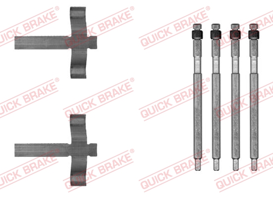 QUICK BRAKE Zubehörsatz, Scheibenbremsbelag 1090059