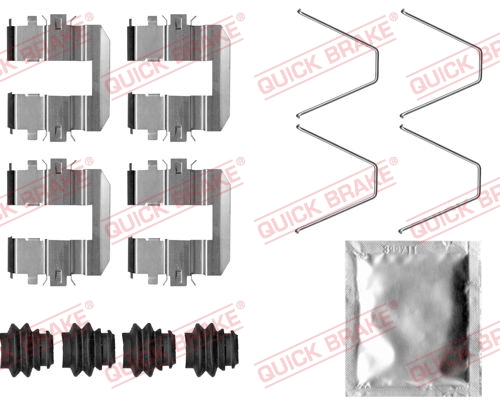 QUICK BRAKE Zubehörsatz, Scheibenbremsbelag 1090060