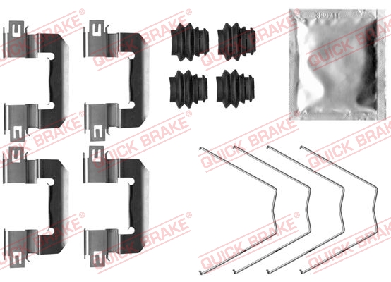 QUICK BRAKE Zubehörsatz, Scheibenbremsbelag 1090063