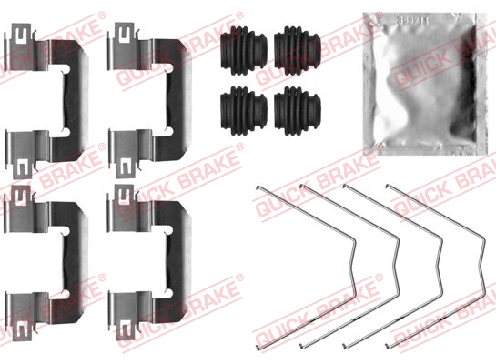 QUICK BRAKE Zubehörsatz, Scheibenbremsbelag 1090064