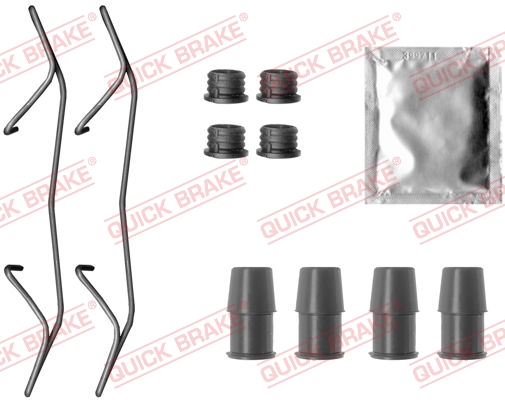 QUICK BRAKE Zubehörsatz, Scheibenbremsbelag 1090075