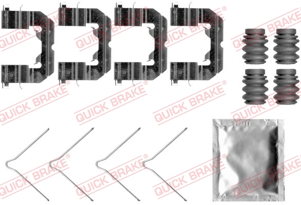 QUICK BRAKE Zubehörsatz, Scheibenbremsbelag 1090089