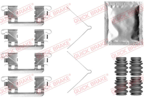 QUICK BRAKE Zubehörsatz, Scheibenbremsbelag 1090113