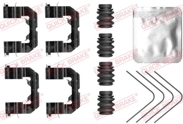 QUICK BRAKE Zubehörsatz, Scheibenbremsbelag 1090118