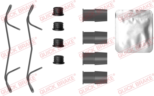 QUICK BRAKE Zubehörsatz, Scheibenbremsbelag 1090125
