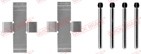 QUICK BRAKE Zubehörsatz, Scheibenbremsbelag 1090904