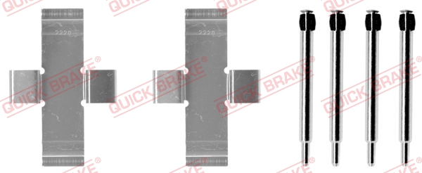 QUICK BRAKE Zubehörsatz, Scheibenbremsbelag 1090913