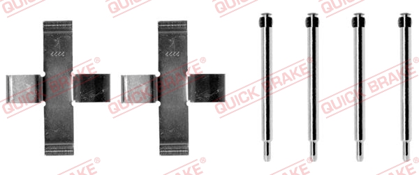 QUICK BRAKE Zubehörsatz, Scheibenbremsbelag 1090925