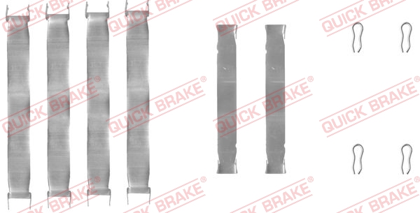 QUICK BRAKE Zubehörsatz, Scheibenbremsbelag 1090937