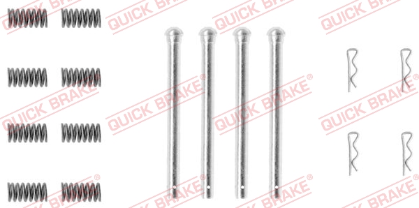QUICK BRAKE Zubehörsatz, Scheibenbremsbelag 1090970