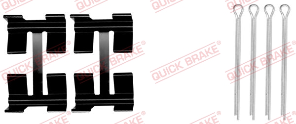 QUICK BRAKE Zubehörsatz, Scheibenbremsbelag 1090972