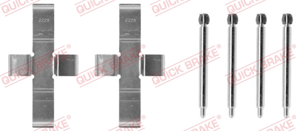 QUICK BRAKE Zubehörsatz, Scheibenbremsbelag 1091004
