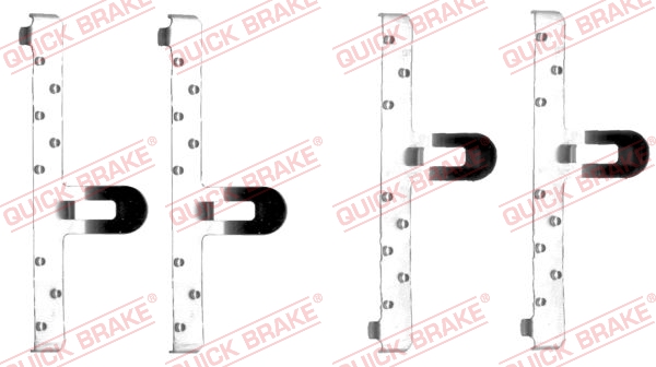 QUICK BRAKE Zubehörsatz, Scheibenbremsbelag 1091048